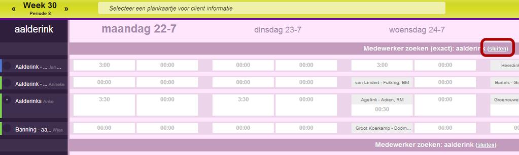 Het ochtendblok geldt van 06:00-12:00. Het middagblok van 12:00-18:00.