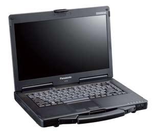 INPUTAPPARAAT Wij bieden een Panasonic CF-53 Toughbook (artikelnummer WW05... afhankelijk van de taalconfiguratie) als inputapparaat aan.