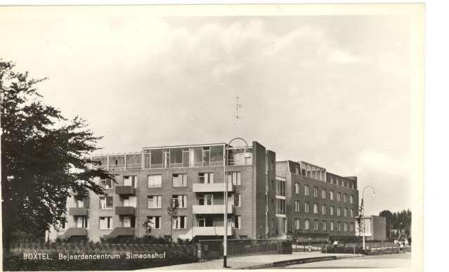 Bejaardenhuis Simeonshof kort na de opening in 1959.