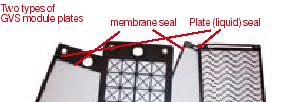 outlet flow ; V gas = 25-30 m/s The distributor is arranged as a close end column