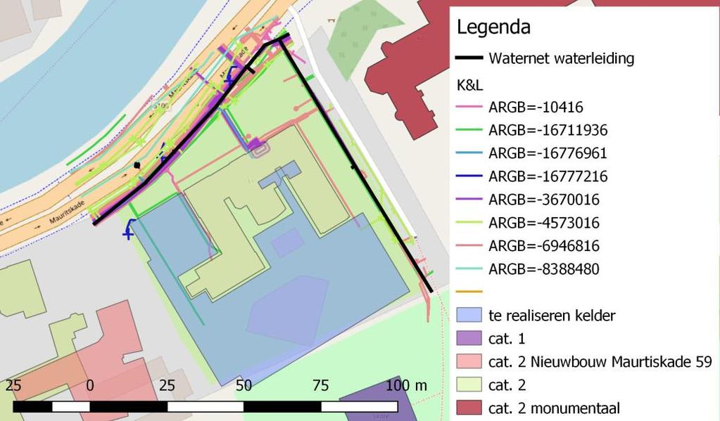 2.5.6 Skatepark Het skatepark bestaat uit betonnen ramps. 2.5.7 Kabels en leidingen Nabij de bouwkuip ligt een waterleiding.