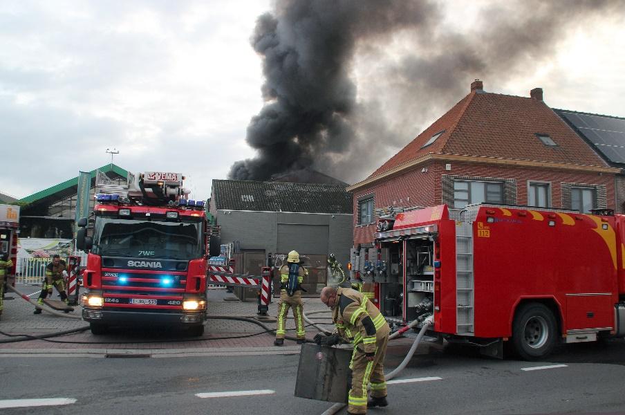 STATISTIEK BELGIE Aantal branden op jaarbasis: +/- 10.