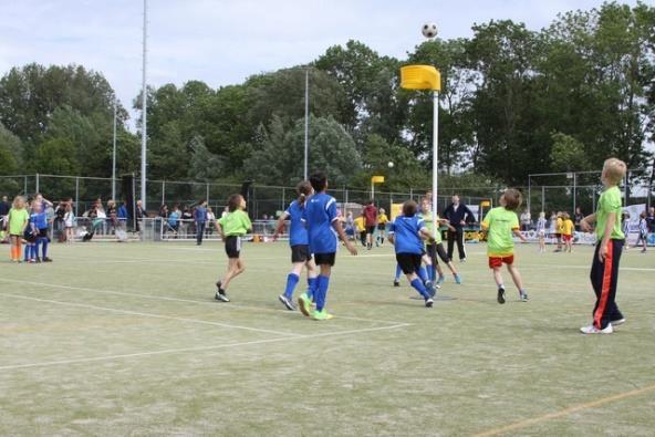 Poule-indeling en wedstrijdprogramma Poule 1 (8-tegen-8 Korfbal met bal K4) Nr.