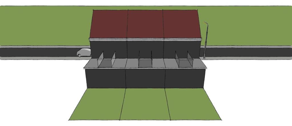 In dichtbebouwde gebieden kan de aanwezigheid van andere bebouwing beperkingen opleggen aan de situering van een dakterras.