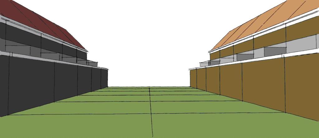 Wanneer een dakterras aan de achterzijde van een woning wordt gebouwd, is de ruimtelijke kwaliteit niet relevant, tenzij de achterzijde aan de openbare ruimte grenst.