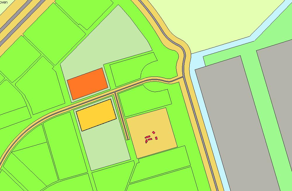 Het monotone beeld wordt doorbroken en er ontstaan verbijzonderde plekken of rustpunten. Daarnaast zijn 2 ontwikkellocatie aan de Groenewoudseweg beschikbaar.