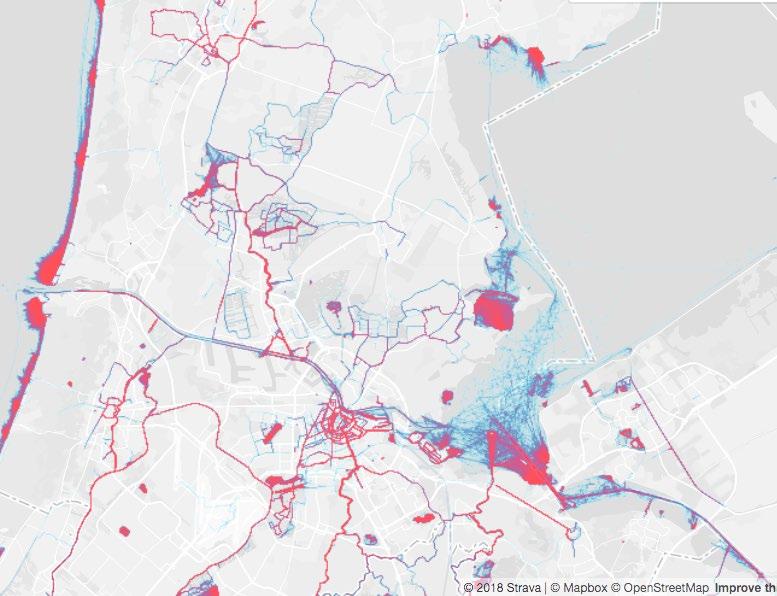 meer landschap bron: Strava