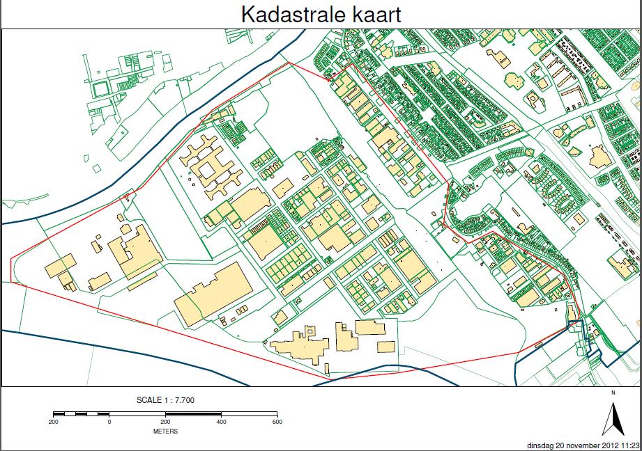 5 Map en begrenzing bedrijventerrein Krimpen aan den IJssel Totaal ca. 120. ha.