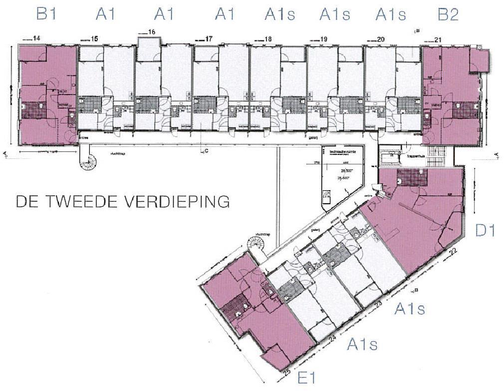 205 Paars zijn koopappartementen en