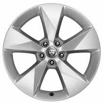 5-Spoke 'Style 5048' Silver Voor P200 en P250 alleen i.c.m.