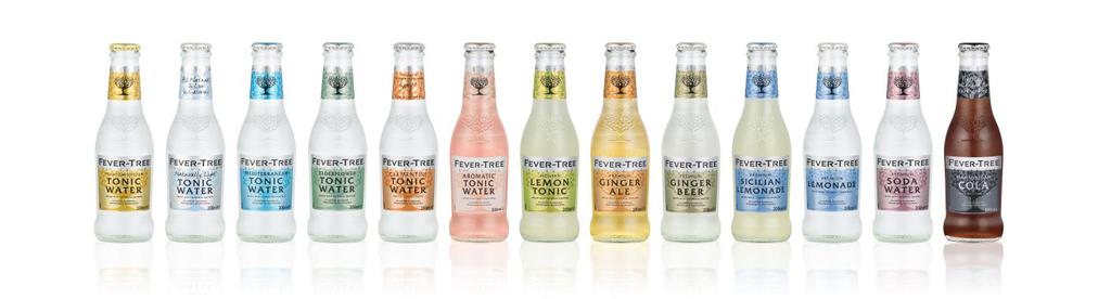 cl 27,80 1,40 89323 Fever Tree aromatic tonic 24 * 20 cl 27,80 1,40 89381 Fever Tree sicilian lemon 24*20 cl 27,80 1,40 89383 Fever Tree lemonade 24*20 cl 27,80 1,40 89385 Fever Tree