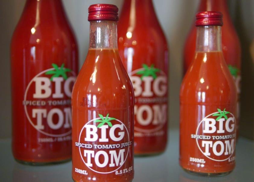 Big Tom spicy tomatensap, ideaal voor onder andere bloody