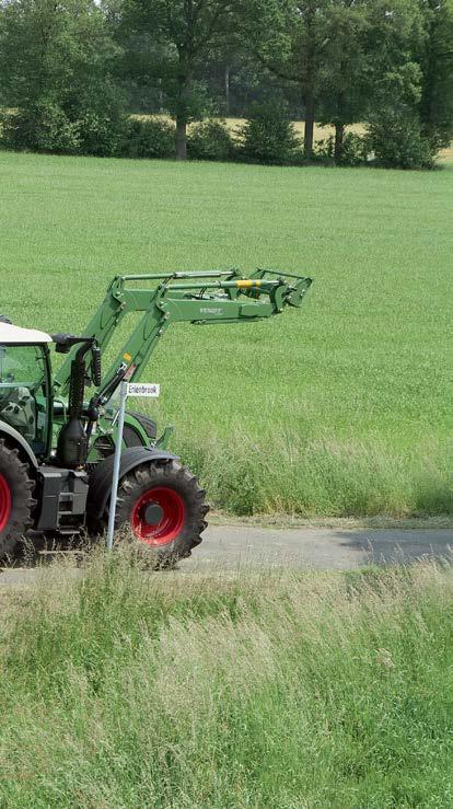 Eenvoudig te besturen door zijn grote wendbaarheid Actieve en flexibele fuseebesturing De Swadro 2000 is niet alleen