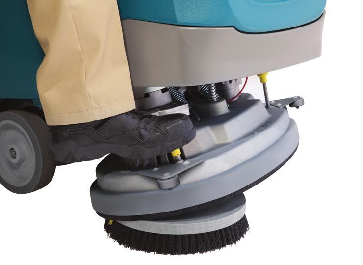 Bespaar geld, reinigingstijd en water met originele TennantTrue schrobborstels, speciaal ontworpen voor Tennant-machines om hun schoonmaakprestatie te maximaliseren.