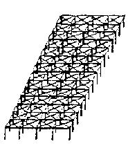 (3) Kruipdraden Totale lengte 20m. Onder de draden door. Breedte 1m. Hoogte van de draden is 50cm. (4) Evenwichtsbalken Totale lengte 9m. Rechtstreeks of via de doorsnee balk 25cm.