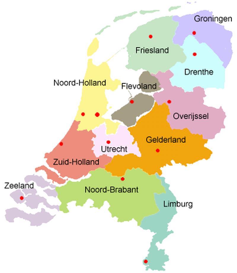 Profiel van de respondenten: Nederlandse respondenten naar provincie n % Zeeland 258 38,9% Noord-Brabant 156 23,5% Limburg 77 11,6% Zuid-Holland 56 8,4% Noord-Holland 34 5,1% Gelderland 31 4,7%