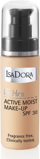 FOUNDATIONS REF. 3015 : 16HR ACTIVE MOISTURE MAKE-UP Een extra langhoudende foundation met een verzorgende werking, voor een langhoudende make-up.