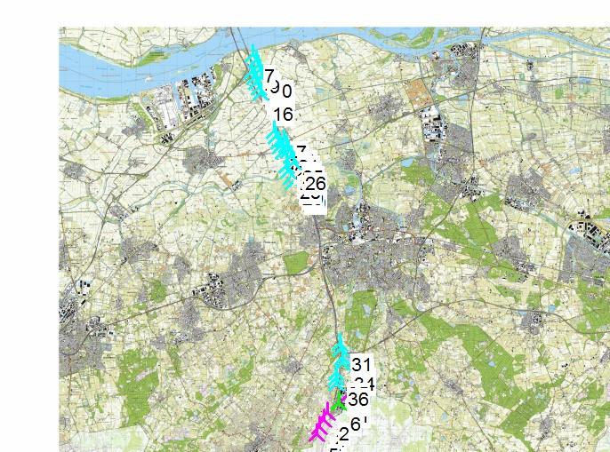 Project: Description: Licensed user: 16095 A16 Slagschaduw PlanMER A16 Bosch & Van Rijn Groenmarktstraat 56 NL-3521 AV Utrecht +31 6 51 71 04 93 Hans / Hans@boschenvanrijn.