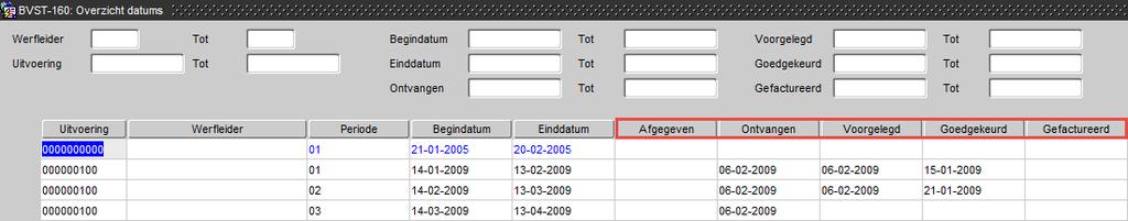 Project Inschrijving Ingave meetstaat (BCLC-021) Menu-item "Inschrijving Ingave meetstaat menu Extra Import meetstaat" In de Excel-sheet die je wil importeren, kan je nu kiezen waar je de waarde van