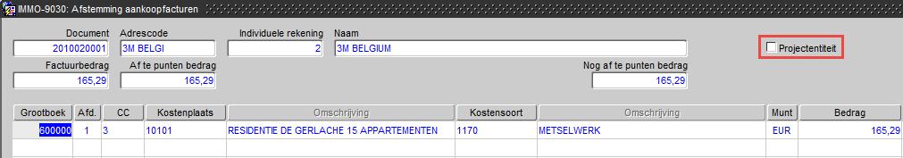 Melding indien contractstatus verschilt van "Akte" Verhuur Verhuurcontracten (IMMO-5010) Menu-item "Verhuur Verhuurcontracten" Op verhuurcontracten is de mogelijkheid toegevoegd om de registratie-