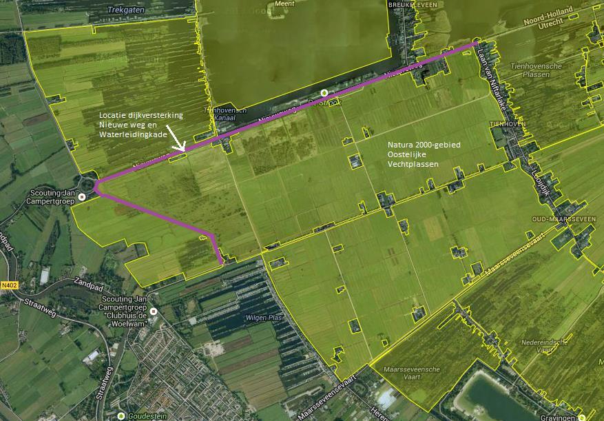 4.8 Natuur In een drietal onderzoeken zijn de (potentiële) effecten van het project op de natuur geïnventariseerd [lit.10, 11, 12].