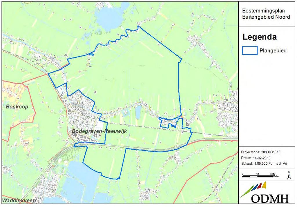 Notitie milieuaspecten bestemmingsplan Buitengebied Noord gemeente Bodegraven-Reeuwijk 27 februari 2014, J.