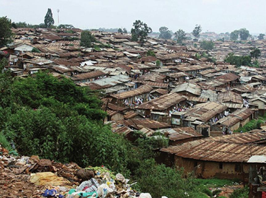 Opdrachten Voor de film Opdracht 1 Kibera is een sloppenwijk in Kenia, Afrika. A Beschrijf de ligging van Kenia en Kibera binnen Afrika.