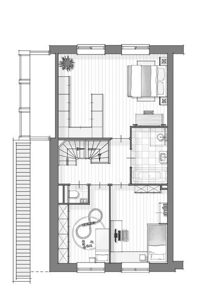 tot twee extra (slaap-)kamers Optioneel één of twee