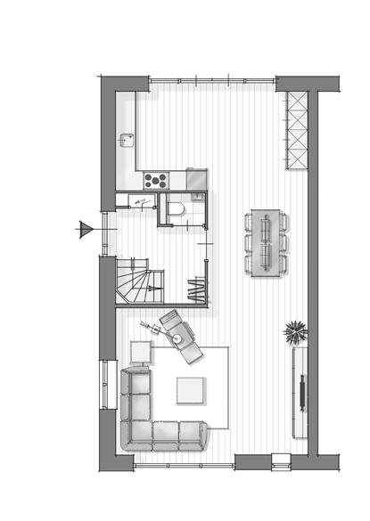 type f twee-onder-eenkapwoning Kenmerken