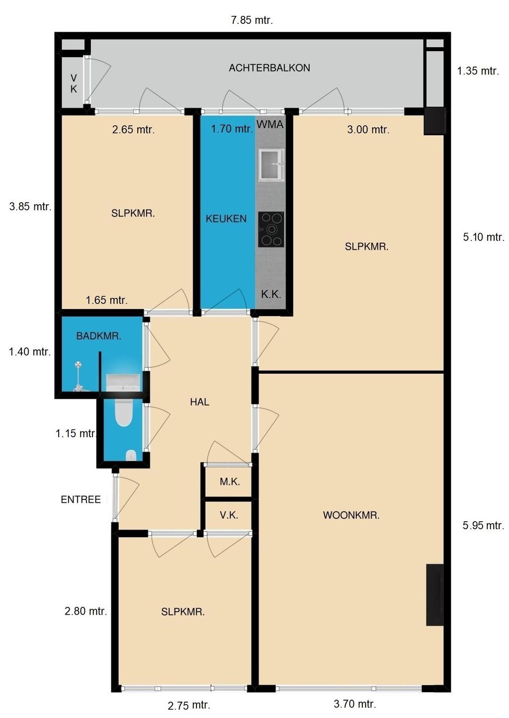 Woonruimte(n) 80 m² Goeverneurkade 98 te Voorburg Overige inpandige ruimte(n) 0 m² De brochure en plattegronden zijn met de grootste zorg samengesteld en bedoeld voor promotie van vastgoed en zijn