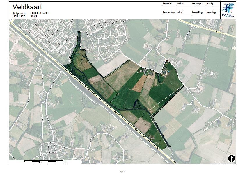 kaart 1: gebied vogelinventarisatie Al in de tweede ronde kon er een blauwborst genoteerd worden. Een bijzondere waarneming omdat deze niet eerder gemeld is in dit gebied.