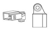 10,9 cm Met speciale stekker 3FH 012 010-061 Luchthoorns 12 V 2 x 72 W, 400/500 Hz MERCEDES BENZ Diameter