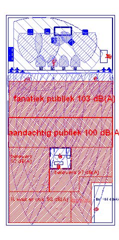 Werk met geluidszones! Geef publiek bewegingsvrijheid!