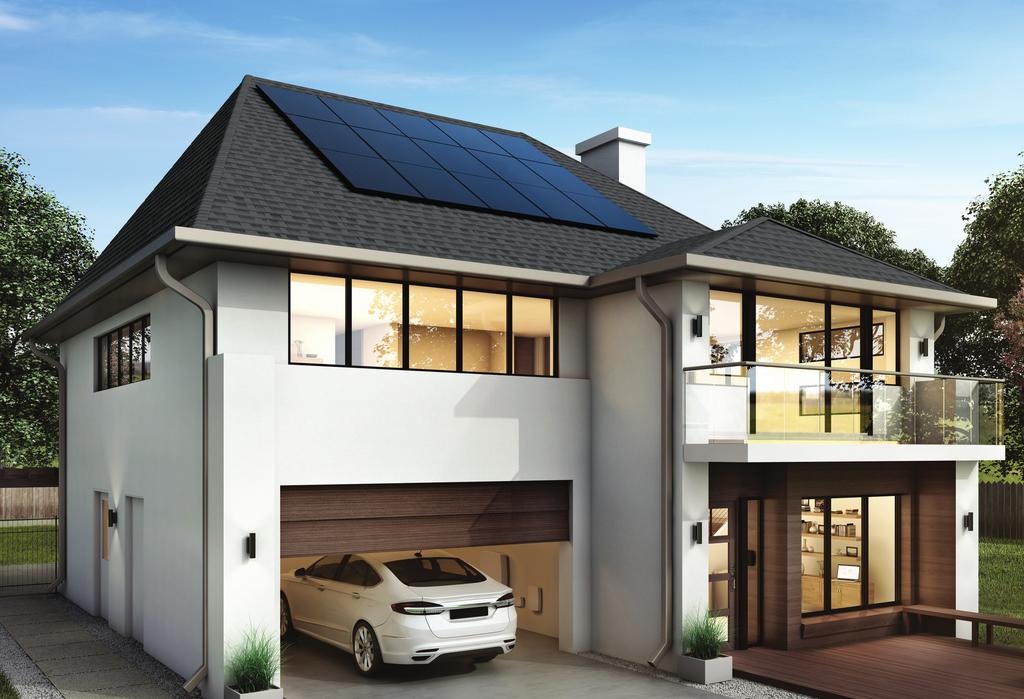 Hoe zonne-energie werkt Met een zonne-systeem produceert u uw eigen zonne-energie die omgezet wordt naar elektriciteit die u thuis kunt gebruiken.