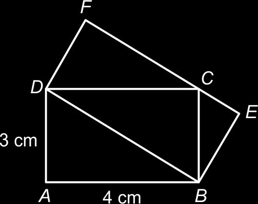 21.9 Extra opgaven 27 In de figuur zijn twee rechthoeken, ABCD en