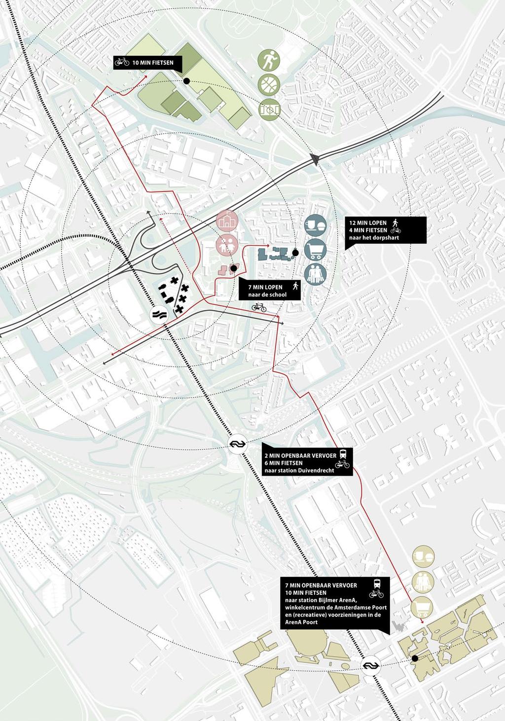 het metrostation Van der Madeweg om de hoek) zo in hartje Amsterdam, of op een