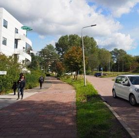 toegankelijk, maar geen doorgaand verkeer De Entrada Singel Een buffer tussen