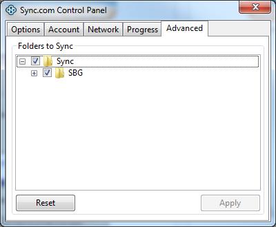 Als het Syncsymbool niet beschikbaar is sluit dan de SBGuidance Loader af door middel van Alt+F4 van het toetsenbord in te drukken. Klik op Preferences om de Sync.