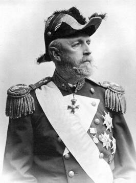 Oscar II van Zweden: Stockholm, 21 januari 1829 aldaar, 8 december 1907 Oscar II Frederik was, in opvolging van zijn