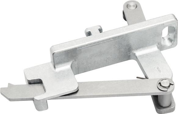 Voor DIN links handige / rechts draaiende deur Montageplaten voor arm Beschikbaar in 2 mm, 3 mm, 5 mm en 15 mm.