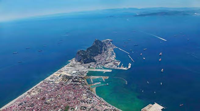 Punta Europa is een van de meest beroemde uitzichtpunten van Gibraltar, vanwaar je het meest zuidelijke puntje van Spanje kunt