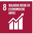 Een sociale en inclusieve organisatie. Circulaire operaties: In 2018 was het aandeel van circulaire inkoop 16.5% van het totaal.