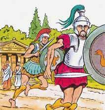 het Spartaanse leger.