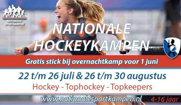 Ook dit jaar wordt er gedurende de zomermaanden wekelijks een open hockeyavond georganiseerd op Leonidas.