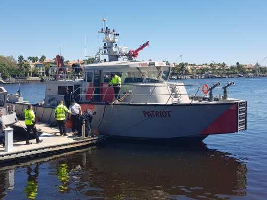 Woensdag 6 maart: Vandaag staat de Fireboat op het programma.