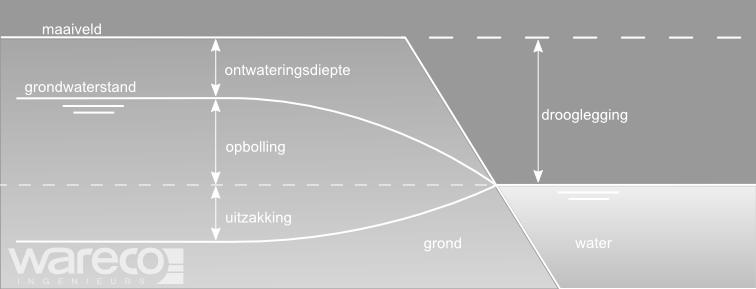 Analyse grondwaterstanden, bodemopbouw en bebouwde omgeving. 4. Analyse invloed nieuwbouw op grondwater en regenwaterafvoer in de omgeving. 5.