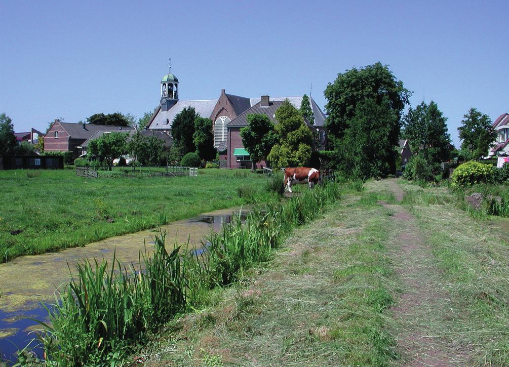 Reeuwijk - Dorp Reeuwijk-Dorp ligt in de polders tussen ReeuwijkBrug, Waddinxveen, Gouda en Bodegraven. De nieuwe woonwijk Reesvelt heeft gezorgd voor een toestroom van jonge inwoners.