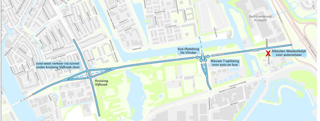 Samenvatting In 2018 en 2019 heeft de Vervoerregio Amsterdam samen met de gemeenten Zaanstad, Oostzaan, Rijkswaterstaat en de Provincie Noord-Holland onderzoek gedaan naar het aanpakken van de