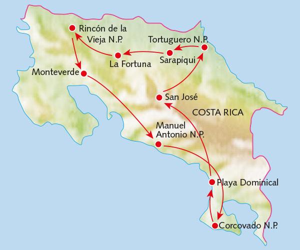 Rondreis COSTA RICA - 21 dagen 'El Dorado' voor