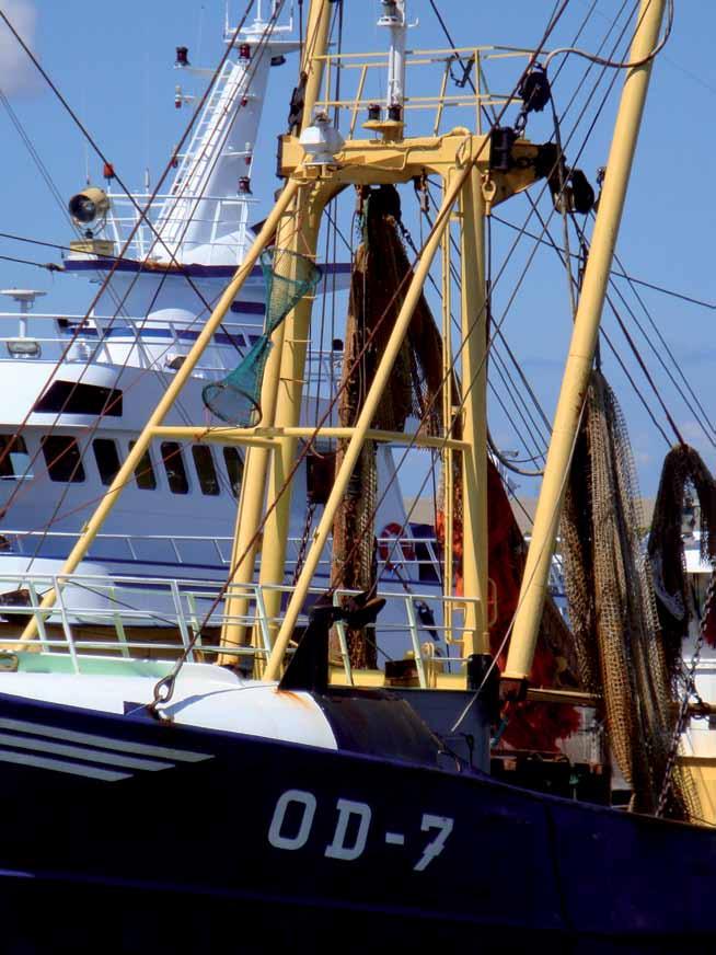 Goeree- Havens Overflakkee en kanalen Eilanden en visserij horen bij elkaar.